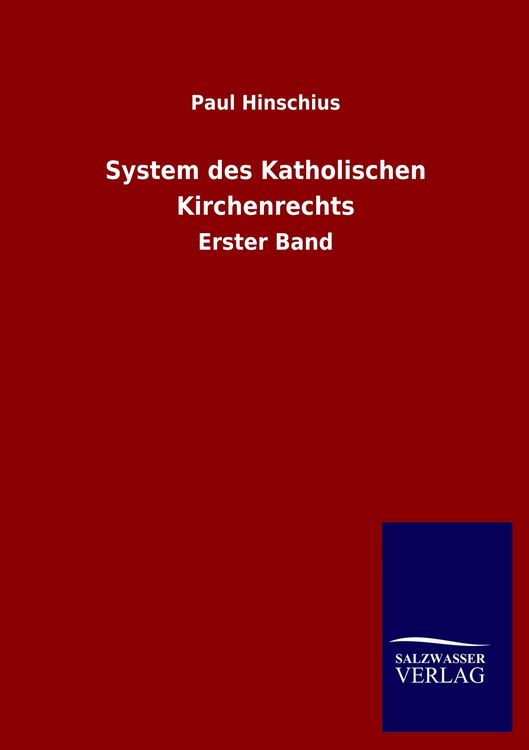 Produktbild: System des Katholischen Kirchenrechts