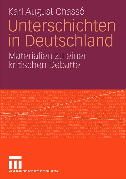 Produktbild: Unterschichten in Deutschland