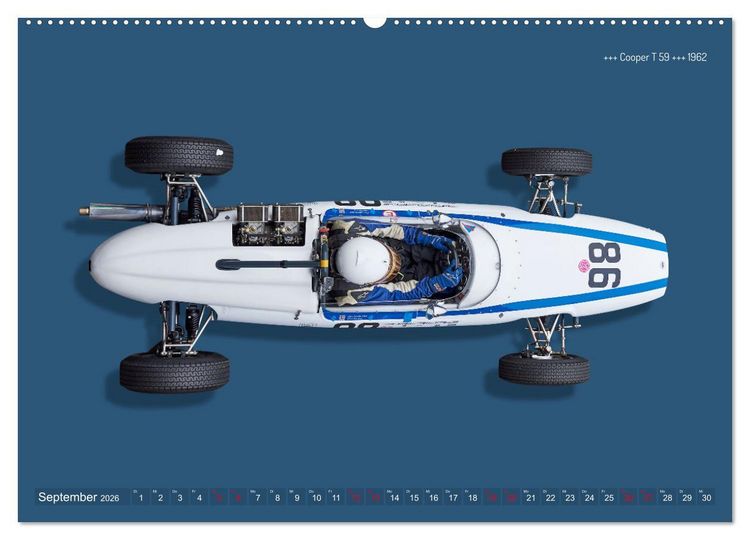 Produktbild: Legenden des Rennsports - Formel Junior 1955-1965 (hochwertiger Premium Wandkalender 2026 DIN A2 quer), Kunstdruck in Hochglanz