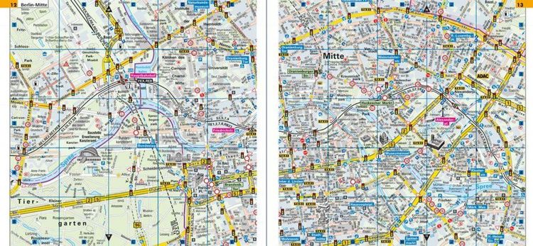 Produktbild: ADAC Autofahreratlas Berlin 1:14.000