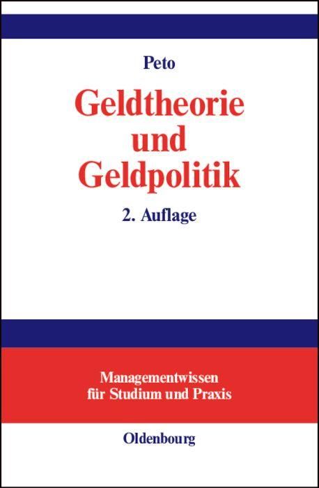 Produktbild: Geldtheorie und Geldpolitik