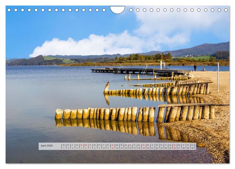Produktbild: Rund um den Wallersee (Wandkalender 2026 DIN A4 quer), CALVENDO Monatskalender
