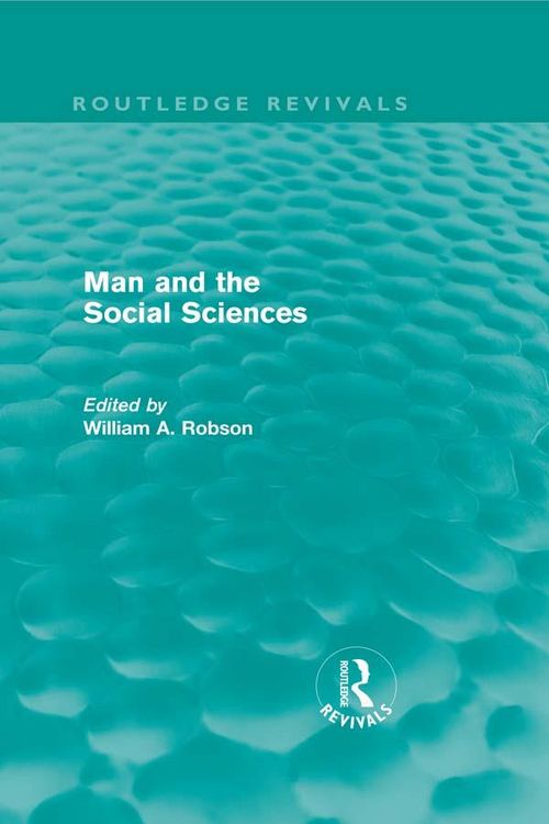 Produktbild: Man and the Social Sciences (Routledge Revivals)