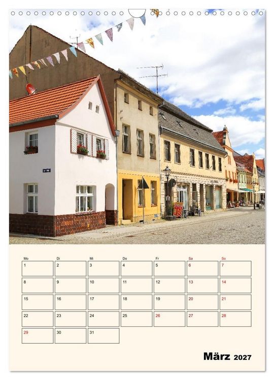Produktbild: Luckau &ndash; Herz der Niederlausitz (Wandkalender 2027 DIN A3 hoch), CALVENDO Monatskalender