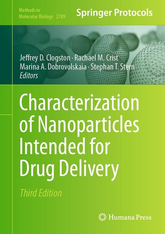 Produktbild: Characterization of Nanoparticles Intended for Drug Delivery