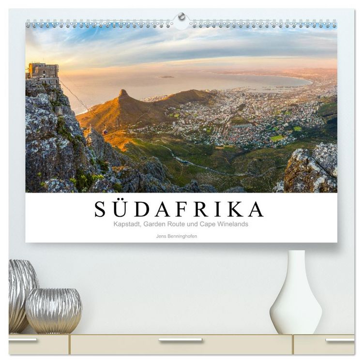 Produktbild: S&uuml;dafrika: Kapstadt, Garden Route und Cape Winelands (hochwertiger Premium Wandkalender 2026 DIN A2 quer), Kunstdruck in Hochglanz
