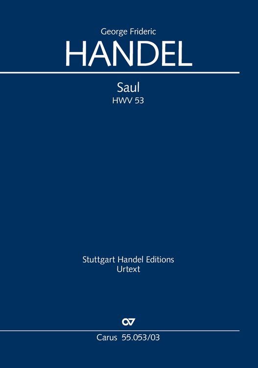 Produktbild: Saul (Klavierauszug)