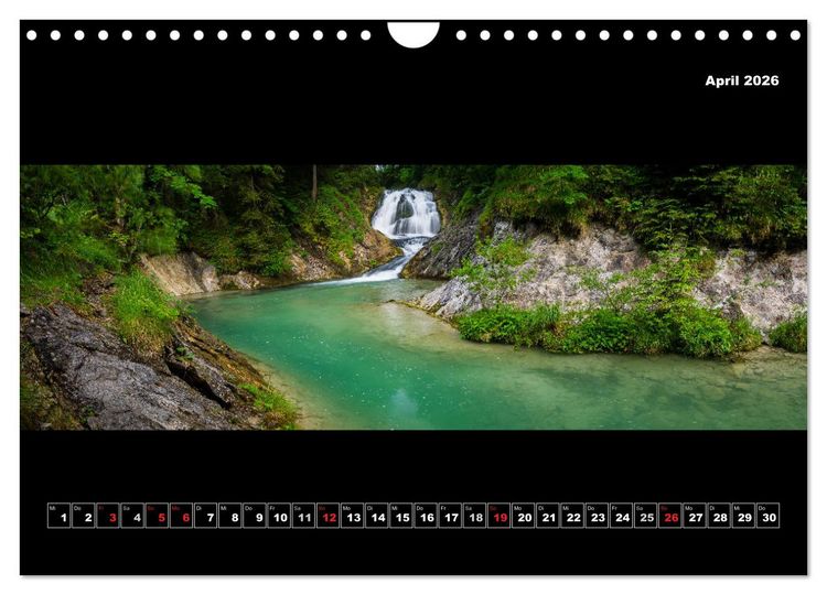 Produktbild: Weitblicke - Panoramen (Wandkalender 2026 DIN A4 quer), CALVENDO Monatskalender