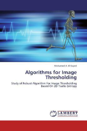 Produktbild: El-Sayed, M: Algorithms for Image Thresholding