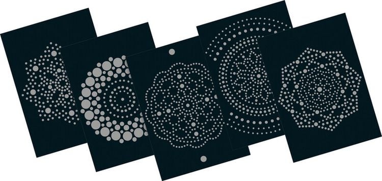 Produktbild: Marabu Dot Pen Set Mandala 4x25ml