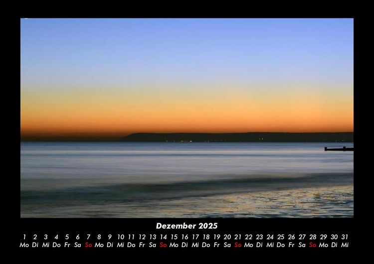 Produktbild: Meereslandschaft 2025 Fotokalender DIN A3