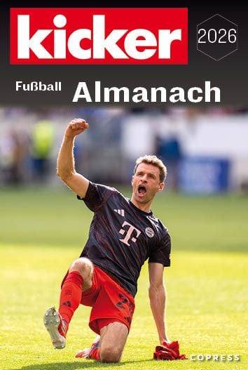Produktbild: Kicker Fu&szlig;ball Almanach 2026