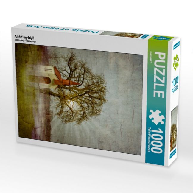 Produktbild: CALVENDO Puzzle Alt&ouml;tting-Idyll | 1000 Teile Lege-Gr&ouml;&szlig;e 64x48cm Foto-Puzzle f&uuml;r gl&uuml;ckliche Stunden