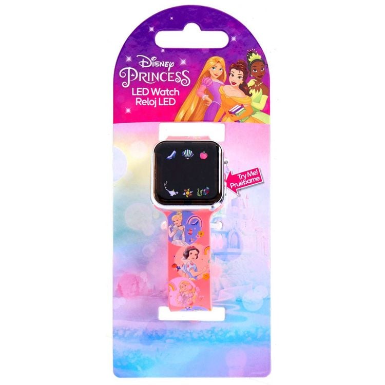Produktbild: Kinder Armbanduhr Disney Princess LED pink
