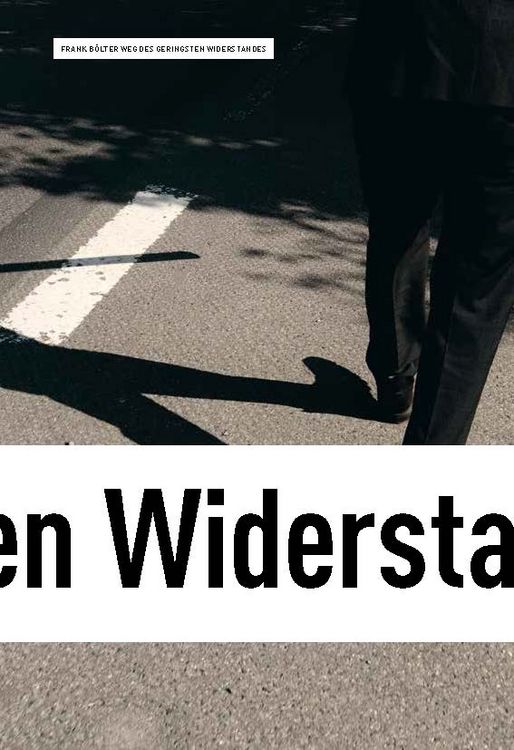 Produktbild: Frank B&ouml;lter &ndash; Der Weg des geringsten Widerstandes