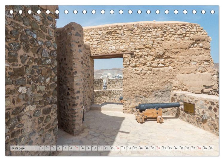 Produktbild: Oman - Impressionen (Tischkalender 2026 DIN A5 quer), CALVENDO Monatskalender