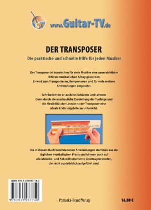 Produktbild: Guitar-TV: Der Transposer - Transponieren, Komponieren, Akkorde finden.