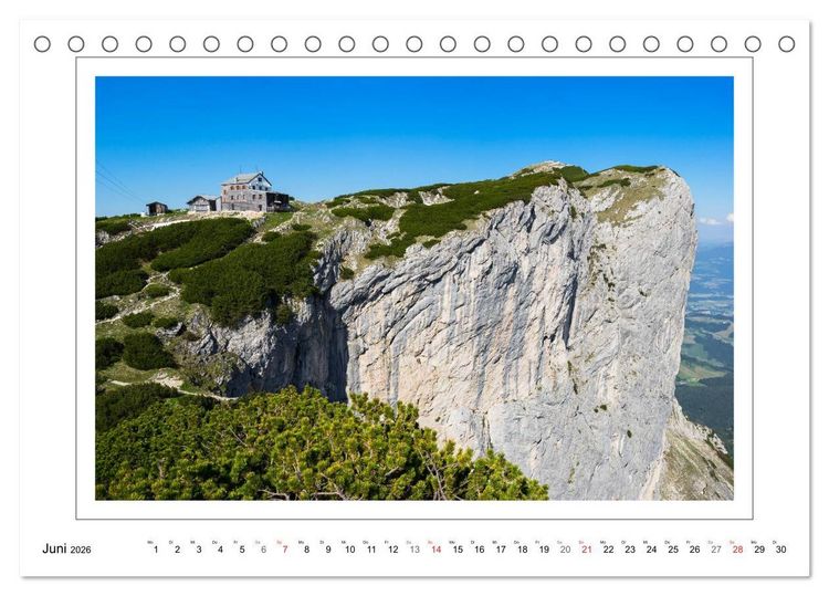 Produktbild: Rund um den Watzmann (Tischkalender 2026 DIN A5 quer), CALVENDO Monatskalender