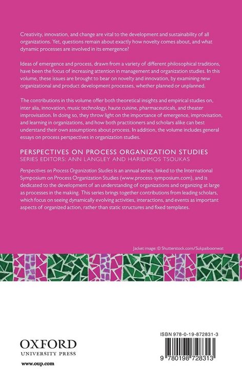 Produktbild: Emergence of Novelty in Organizations