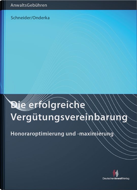 Produktbild: Die erfolgreiche Verg&uuml;tungsvereinbarung