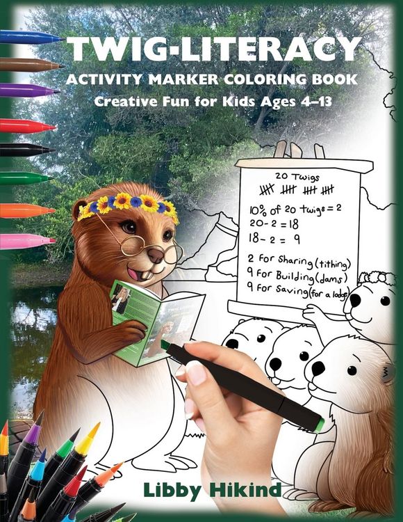 Produktbild: Twig-Literacy Activity Marker Coloring Book