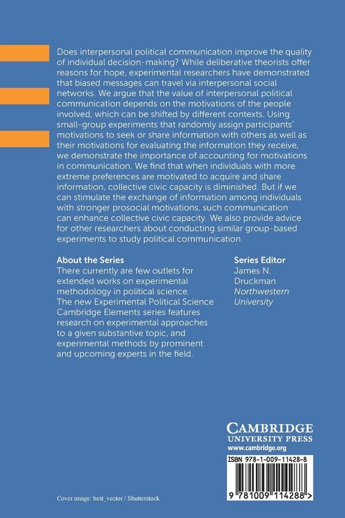 Produktbild: Examining Motivations in Interpersonal Communication Experiments