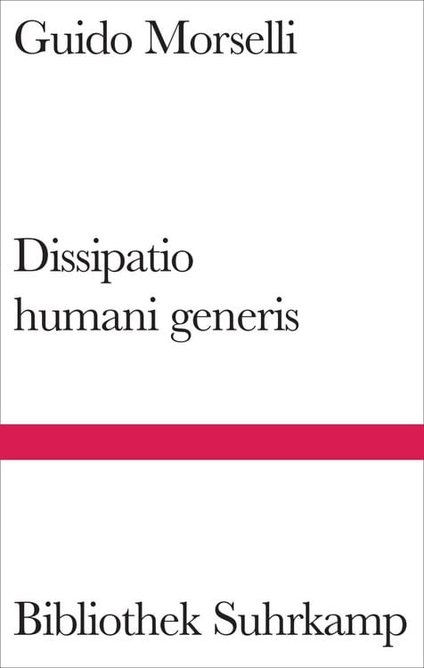 Produktbild: Dissipatio humani generis