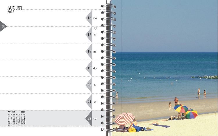 Produktbild: Sylt-die Insel 2027 Tischkalender