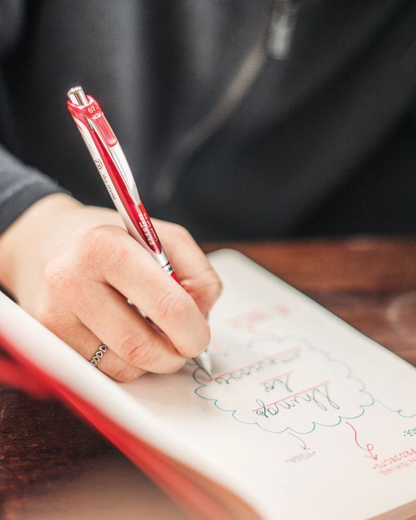 Produktbild: PENTEL Roller EnerGel Xm RT Fine, rot