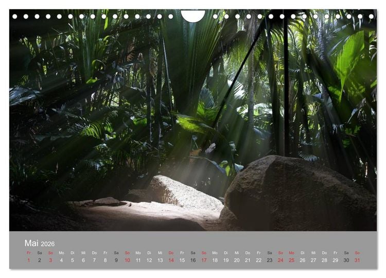 Produktbild: Seychellen (Wandkalender 2026 DIN A4 quer), CALVENDO Monatskalender