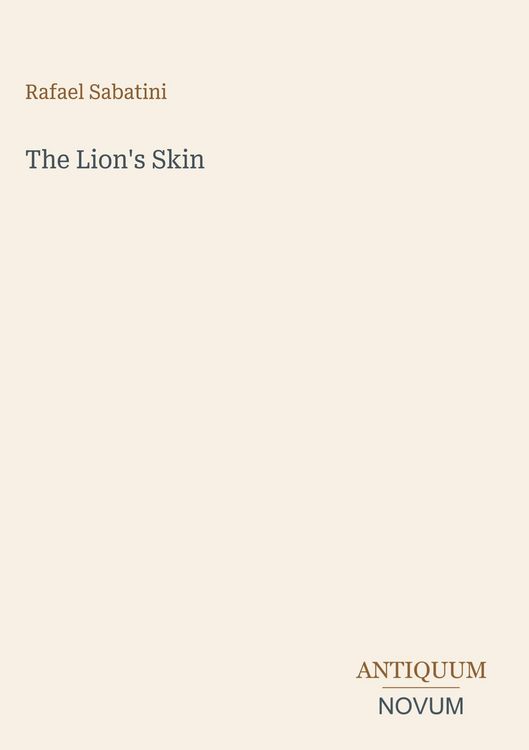 Produktbild: The Lion's Skin