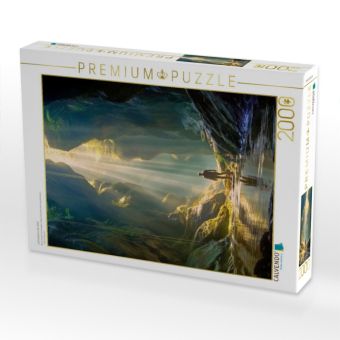 Produktbild: CALVENDO Puzzle Lichtstrahl in die Tiefe | 2000 Teile Lege-Gr&ouml;&szlig;e 90x67cm Foto-Puzzle f&uuml;r gl&uuml;ckliche Stunden