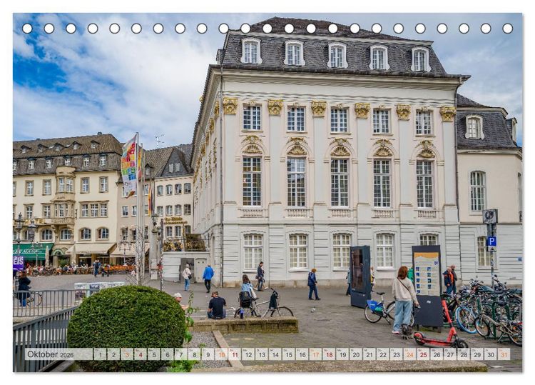 Produktbild: Bonn Impressionen (Tischkalender 2026 DIN A5 quer), CALVENDO Monatskalender