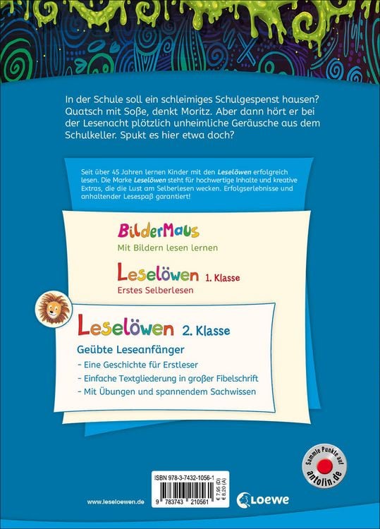 Produktbild: Lesel&ouml;wen 2. Klasse - Schleim-Alarm im Schulkeller