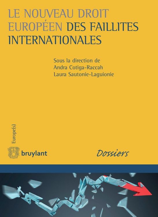 Produktbild: Le nouveau droit europ&eacute;en des faillites internationales