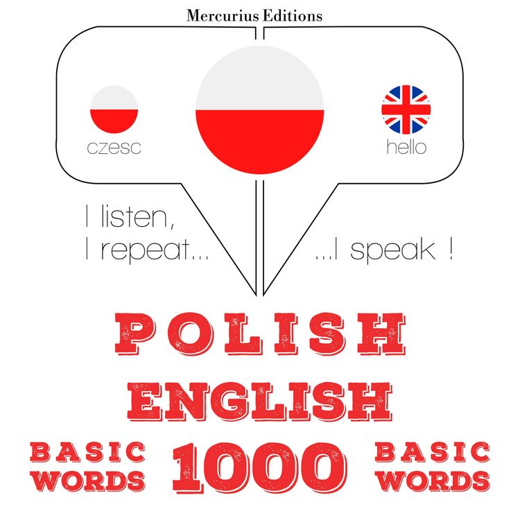Produktbild: Polski - Angielski: 1000 podstawowych sł&oacute;w