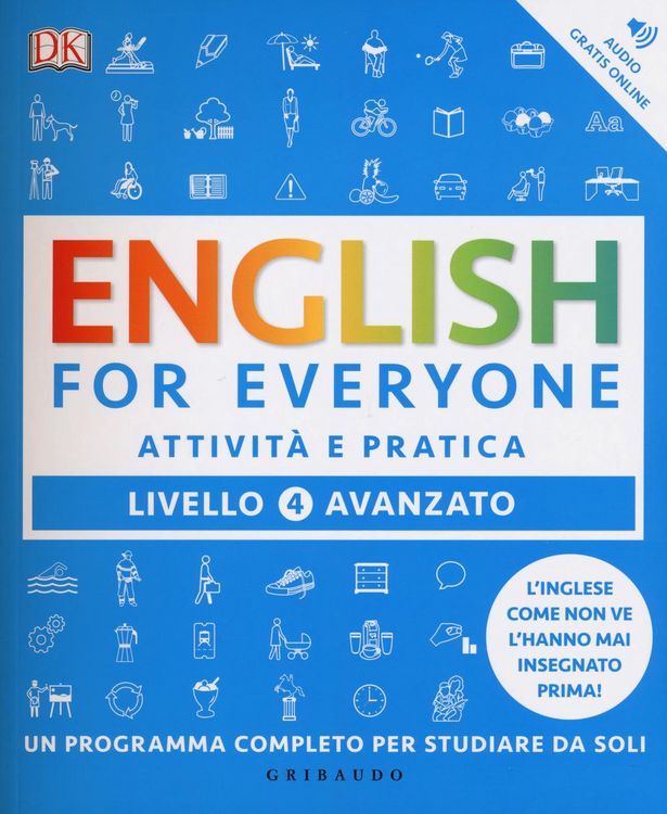 Produktbild: DK English for everyone. Livello 4&deg; avanzato. Attivit&agrave; e pratica