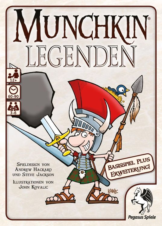 Produktbild: Pegasus - Munchkin Legenden 1+2