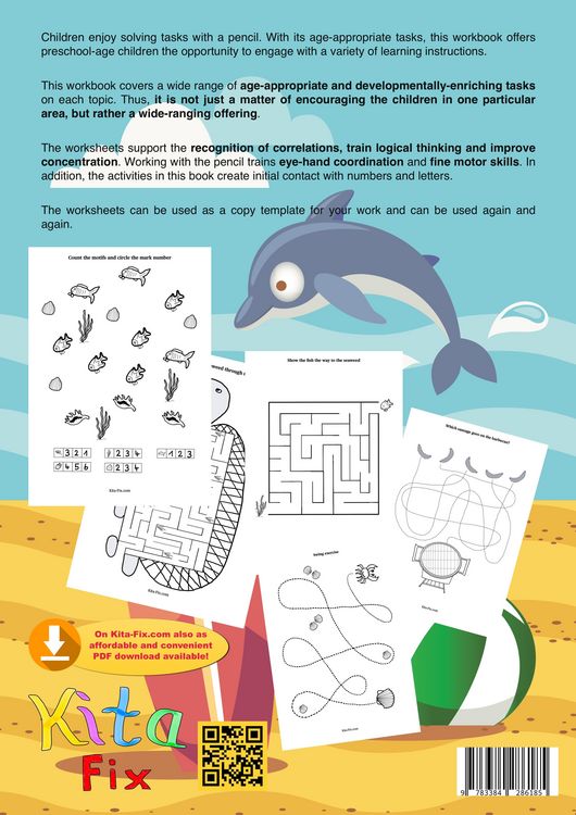Produktbild: Workbook Summer, Sun, Beach and more with 50 Worksheets