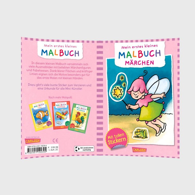 Produktbild: Mein erstes kleines Malbuch: M&auml;rchen (VE5)