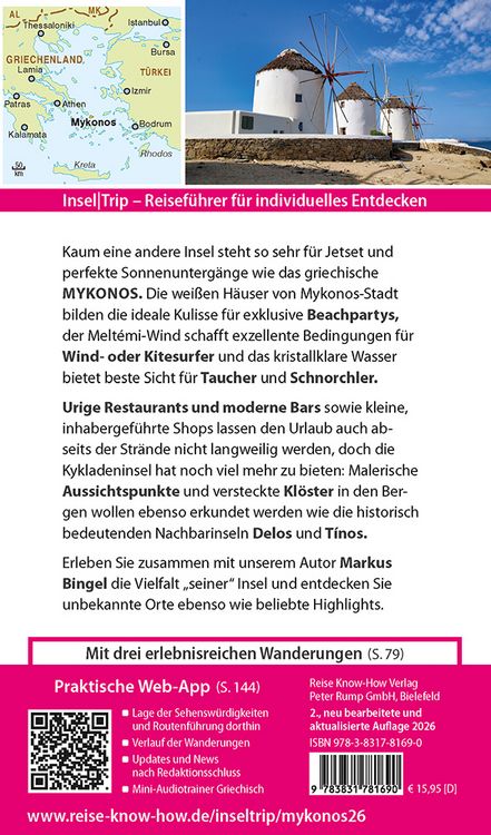 Produktbild: Reise Know-How InselTrip Mykonos mit Ausflug nach Delos und T&iacute;nos