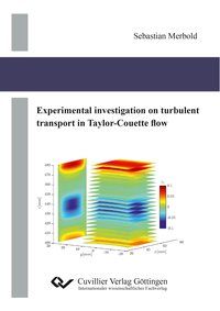 Produktbild: Experimental investigation on turbulent transport in Taylor-Couette flow