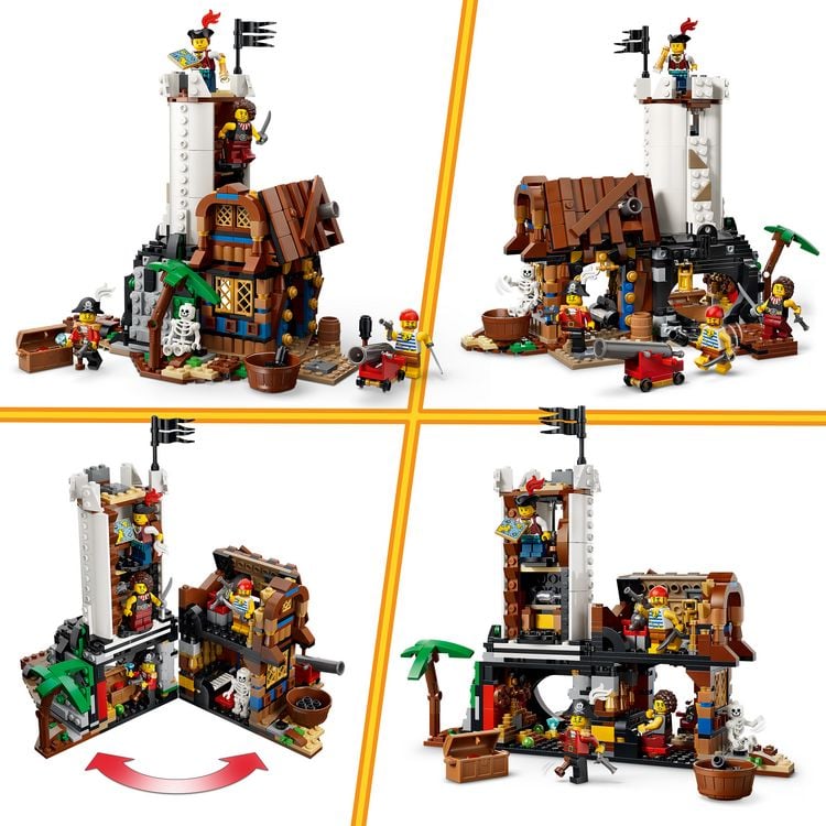 Produktbild: LEGO Creator 31387 Legend&auml;res Piratenschiff, Spielzeug ab 9 Jahren