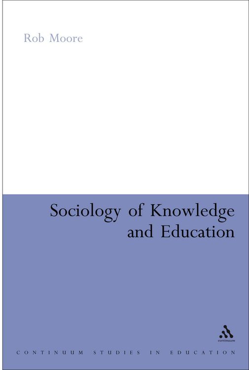 Produktbild: Sociology of Knowledge and Education