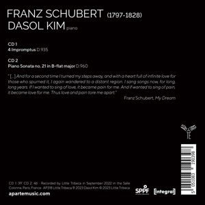 Produktbild: Schubert: Impromptus,D.935 & Piano Sonata,D.960