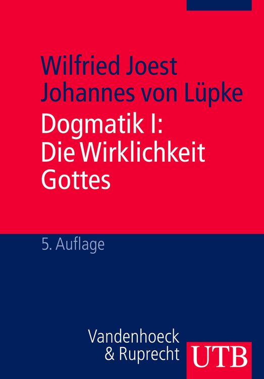 Produktbild: Dogmatik I: Die Wirklichkeit Gottes
