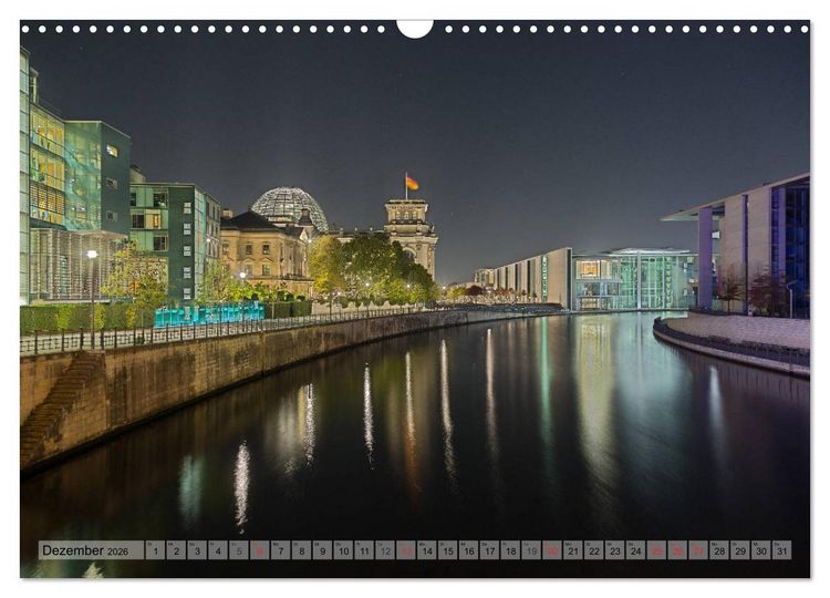Produktbild: Berlin - fotografiert von Michael Allmaier (Wandkalender 2026 DIN A3 quer), CALVENDO Monatskalender