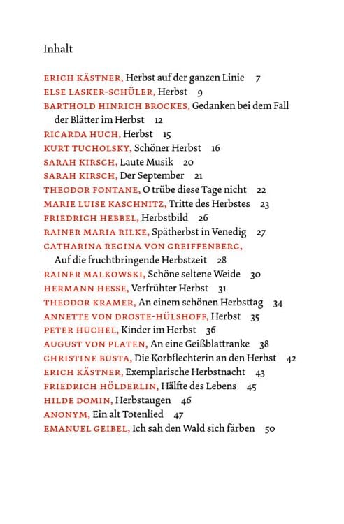 Produktbild: Die sch&ouml;nsten Herbstgedichte