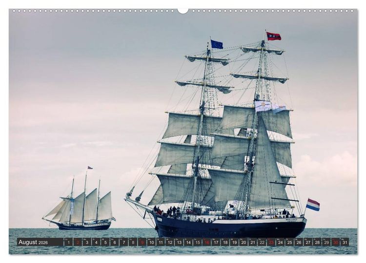 Produktbild: Segelimpressionen (Wandkalender 2026 DIN A2 quer), CALVENDO Monatskalender