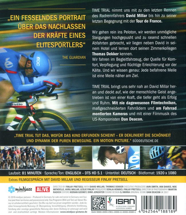 Produktbild: Time Trial - Die letzten Rennen des David Millar